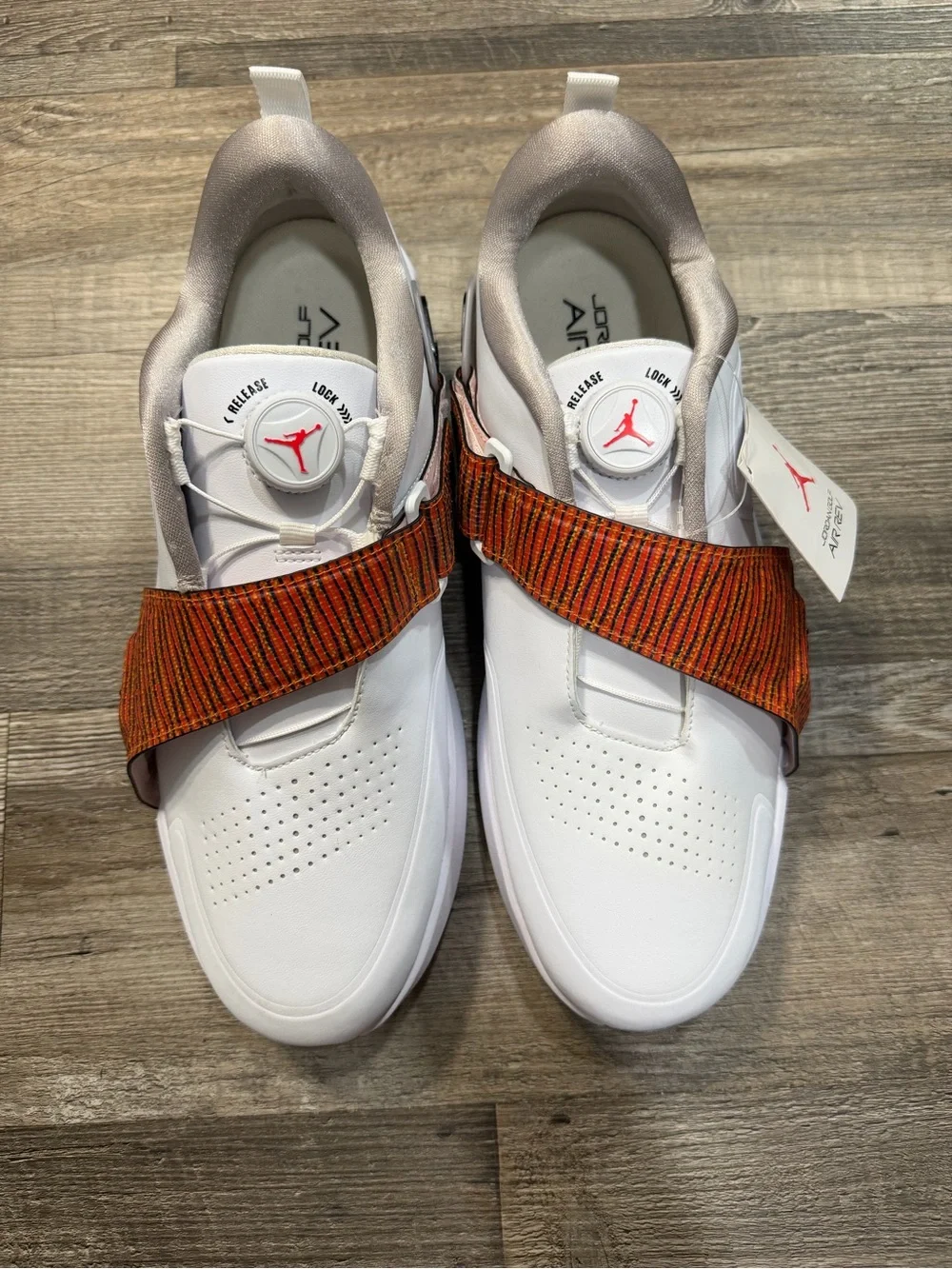 Nike Air Jordan Rev Golf Shoes White Black Infrared FV6338-102